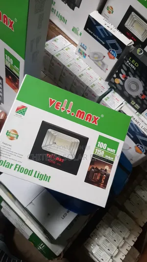 Vell Max Street Light With Panel 100w