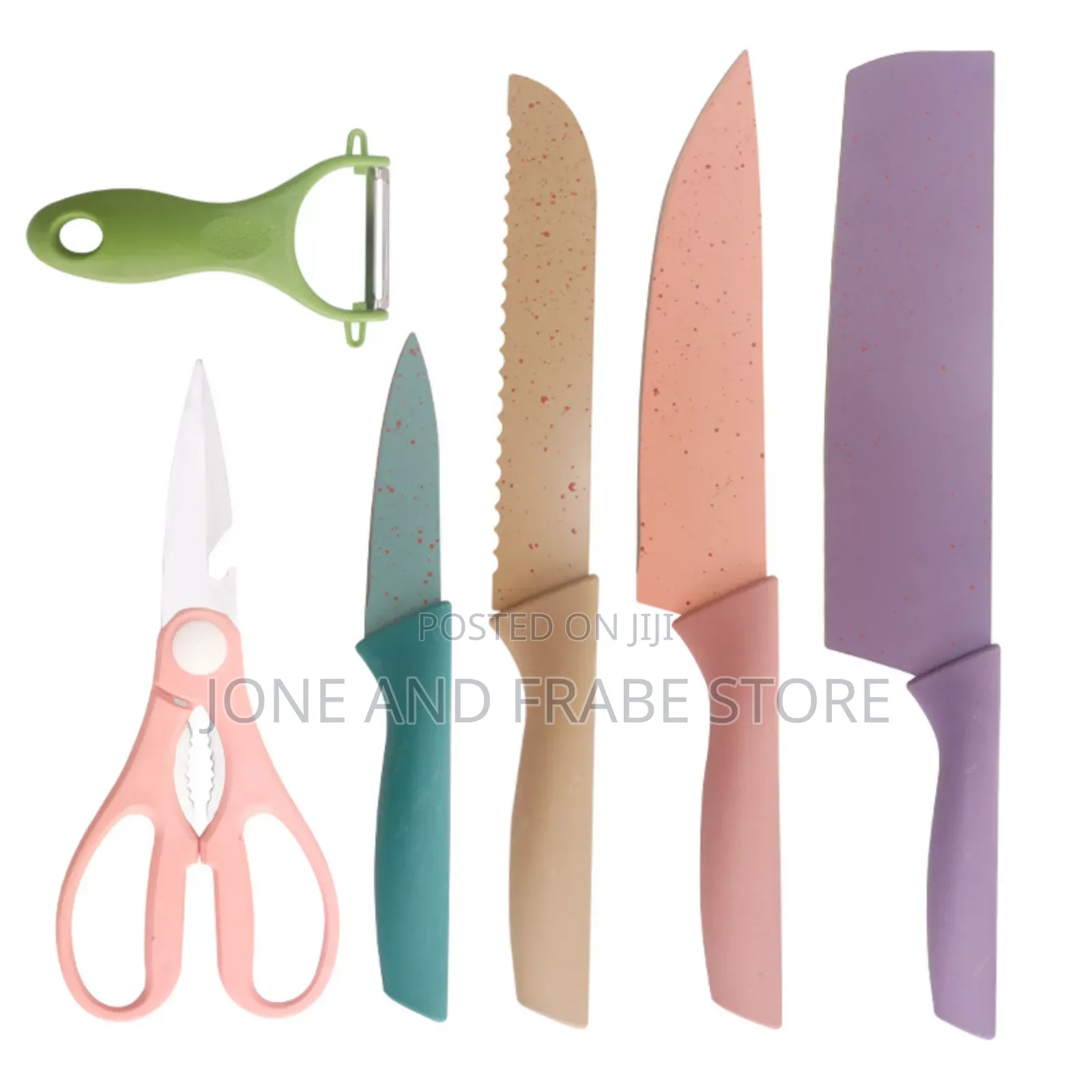 6pcs Knife Sets With Scissors