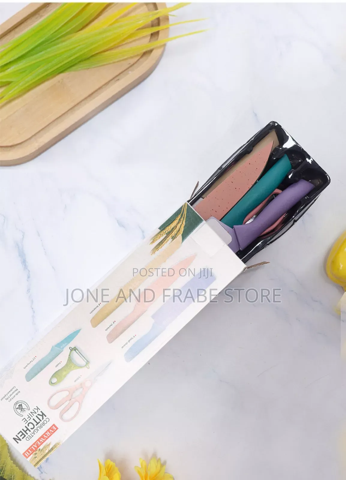 6pcs Knife Sets With Scissors