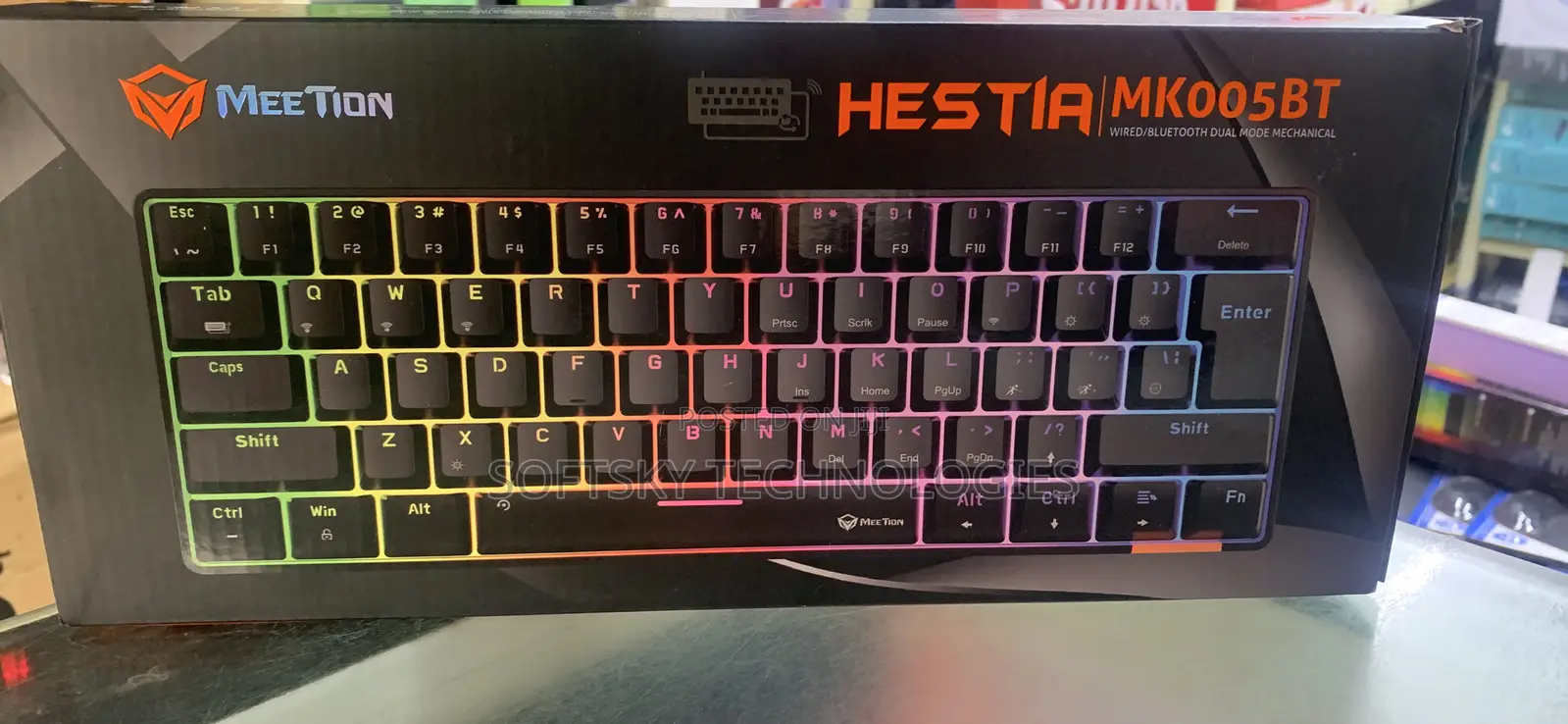 Meetion Mk005bt Bluetooth Gaming Keyboard