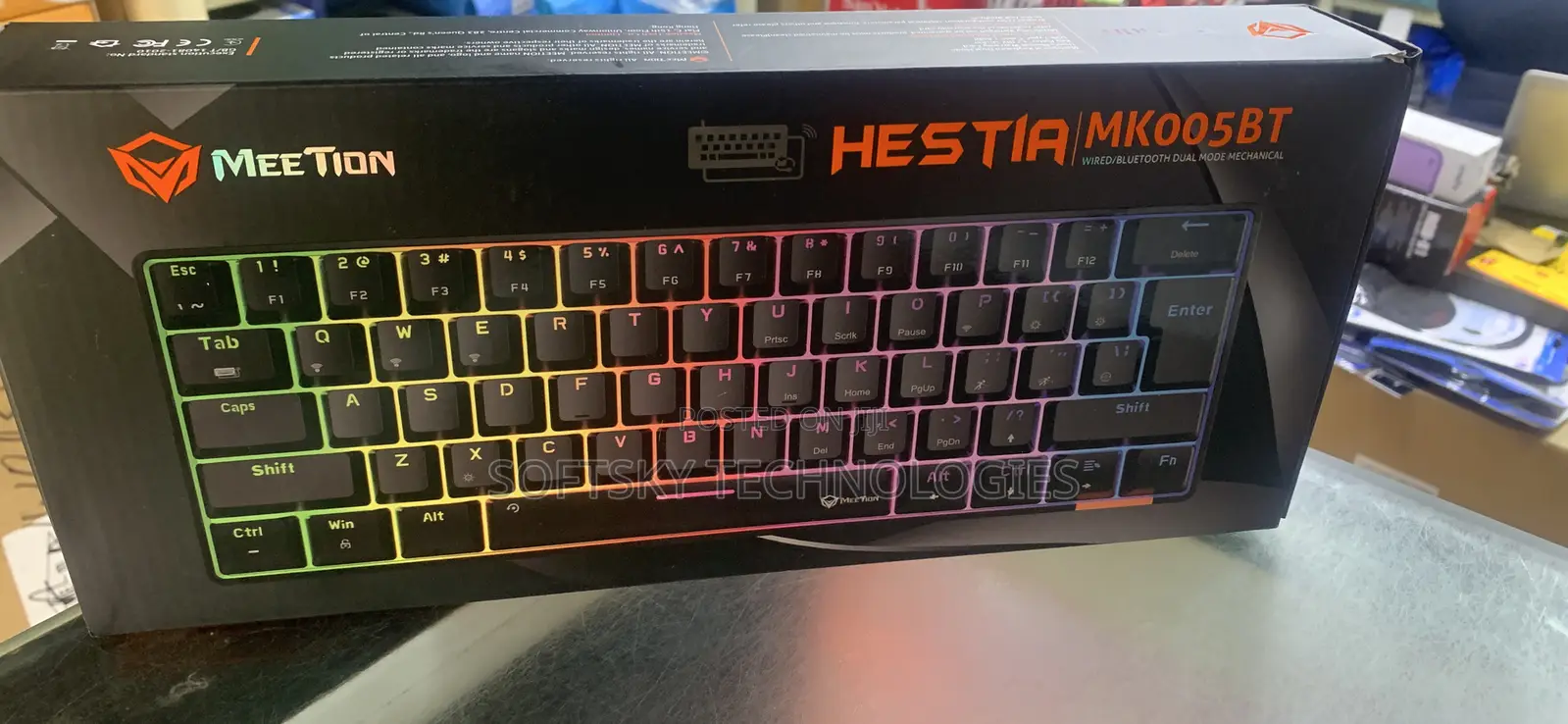 Meetion Mk005bt Bluetooth Gaming Keyboard