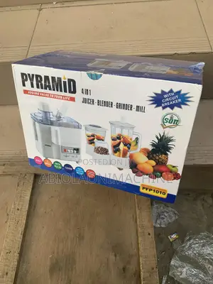 Pyramid 4-in-1 Juicer, Blender, Grinder Mill
