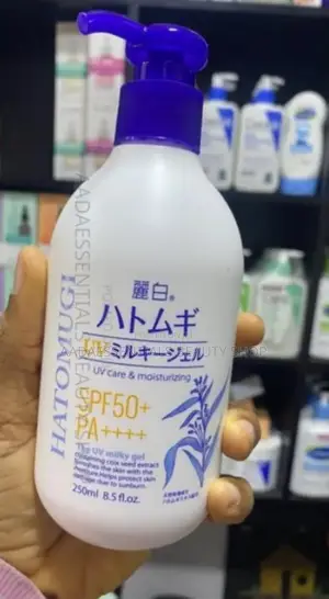 Hatomugi the Uv and Moisturizing Milky Gel SPF 50 +Pa++250ml