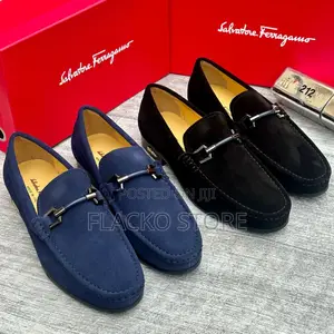 Original Salvatore Ferragamo Suede Loafers