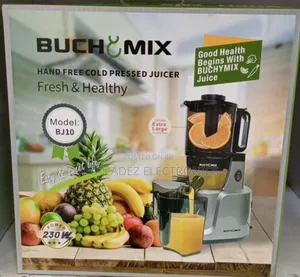 Buchymix 230w High Performance Hand Free Cold Pressed Slow Juicer Bj10