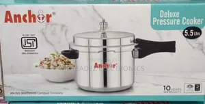 Anchor 5.5l Heavy Duty Quality Deluxe Pressure Pot Cooker