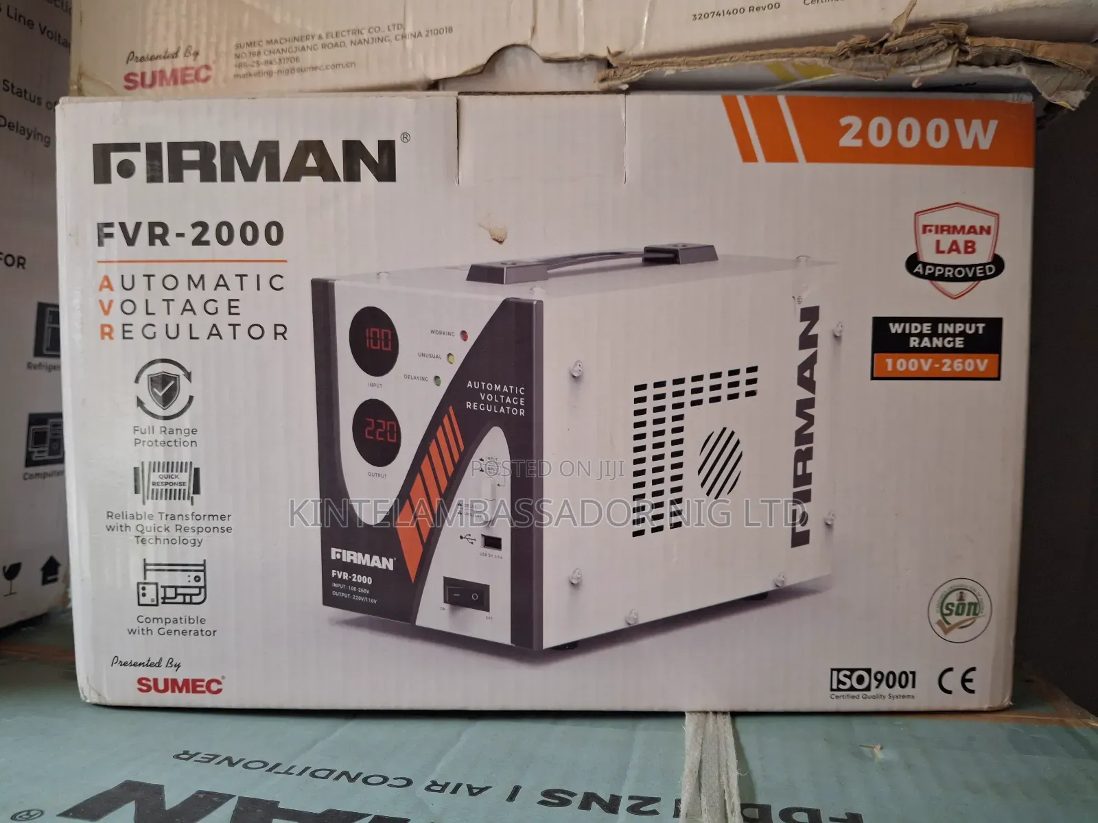 Firman Automatic Voltage Regulator-2000watt