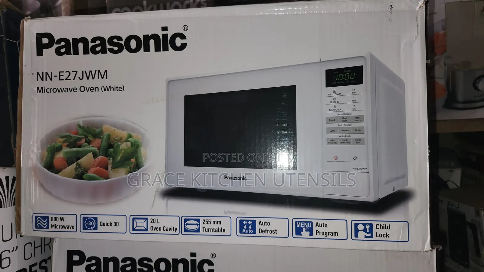 Panasonic 20l Digital Microwave Oven - 800w