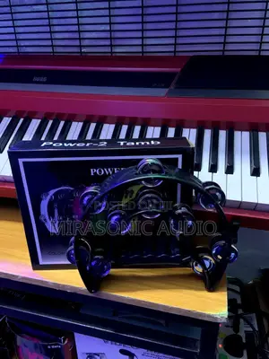 Power 2 Tambourine Black Color