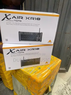 Xr18 Midas Behringer Digital Mixer