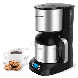 Aigostar Coffee Machine With Stainless Steel Insulated Jug