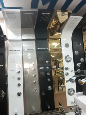 Power Showers With Lights and Temp Display