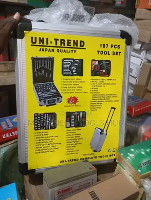 187pcs Hand Tools Set Uni-trend