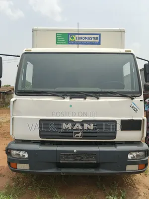 Man Volks Container Body Truck- 6 Cylinders (Foreign Use)