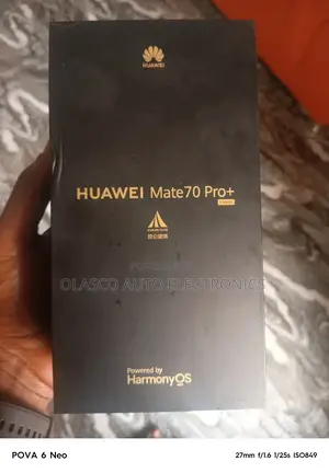 New Huawei Mate 70 Pro+ 512 GB Black