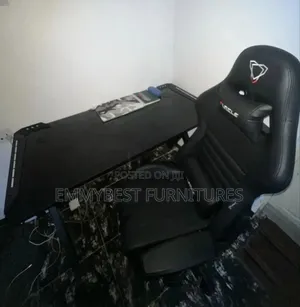 Computer Desk And Chair.
