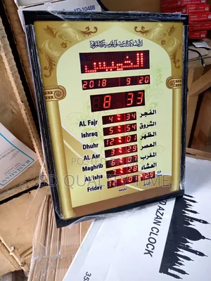 Led Azan Digital Clock