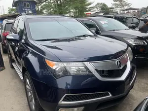 Acura MDX Advance Package SUV AWD (3.7L 6cyl 6A) 2012 Blue