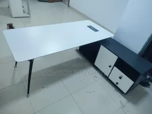 Contemporary L-Shape Office Table