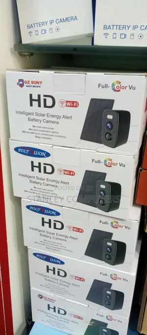 Poly Vision Hd Wifi Battery Solar Camera