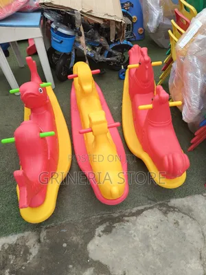 Kids Double Plastic See Saw Rocker