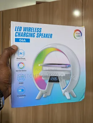 G6a Led Wireless Charging Speaker