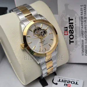 Original Tissot Gold and Silver Stainless Steel Strap Watch