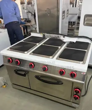 6 Burner Hotplate With Oven