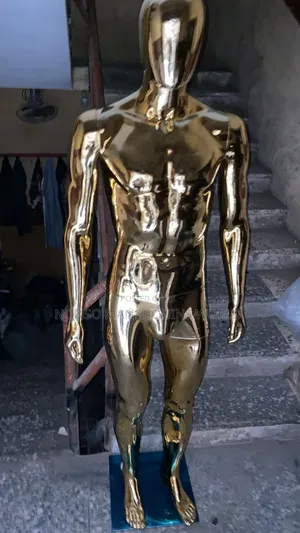 Medium Body Size Male Gold Chrome Dummy