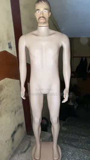 Fine Face Full Plastic Male Dummy