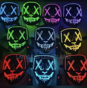 Neon Led Adult Mask