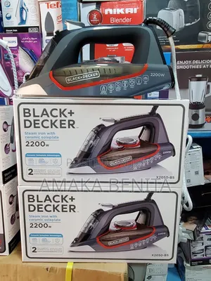 Black $Decker Steam Iron
