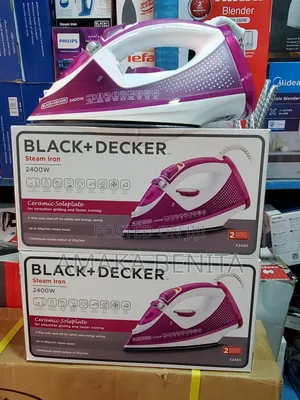 Black Decker Steam Iron