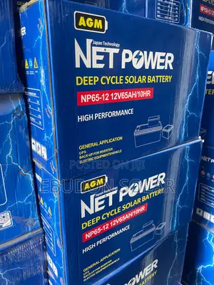 Solar Gel Battery 65ah Net Power