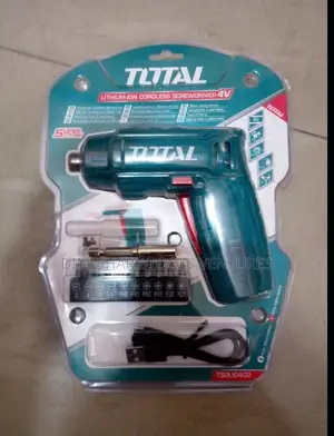 4v Cordless Screwdriver Machine (Total)