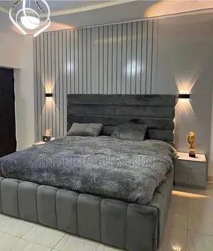 Luxury 6 by 6 Bedframe With Bedsides Can Be Made in Sizes