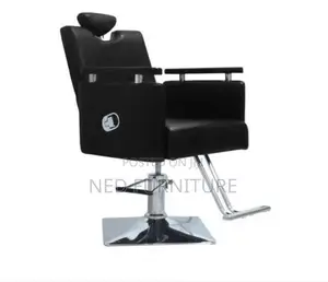 Quality Barbing Saloon Chair With Recliner and Headrest