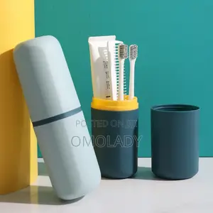 Travel Toothbrush and Toothpaste Holder