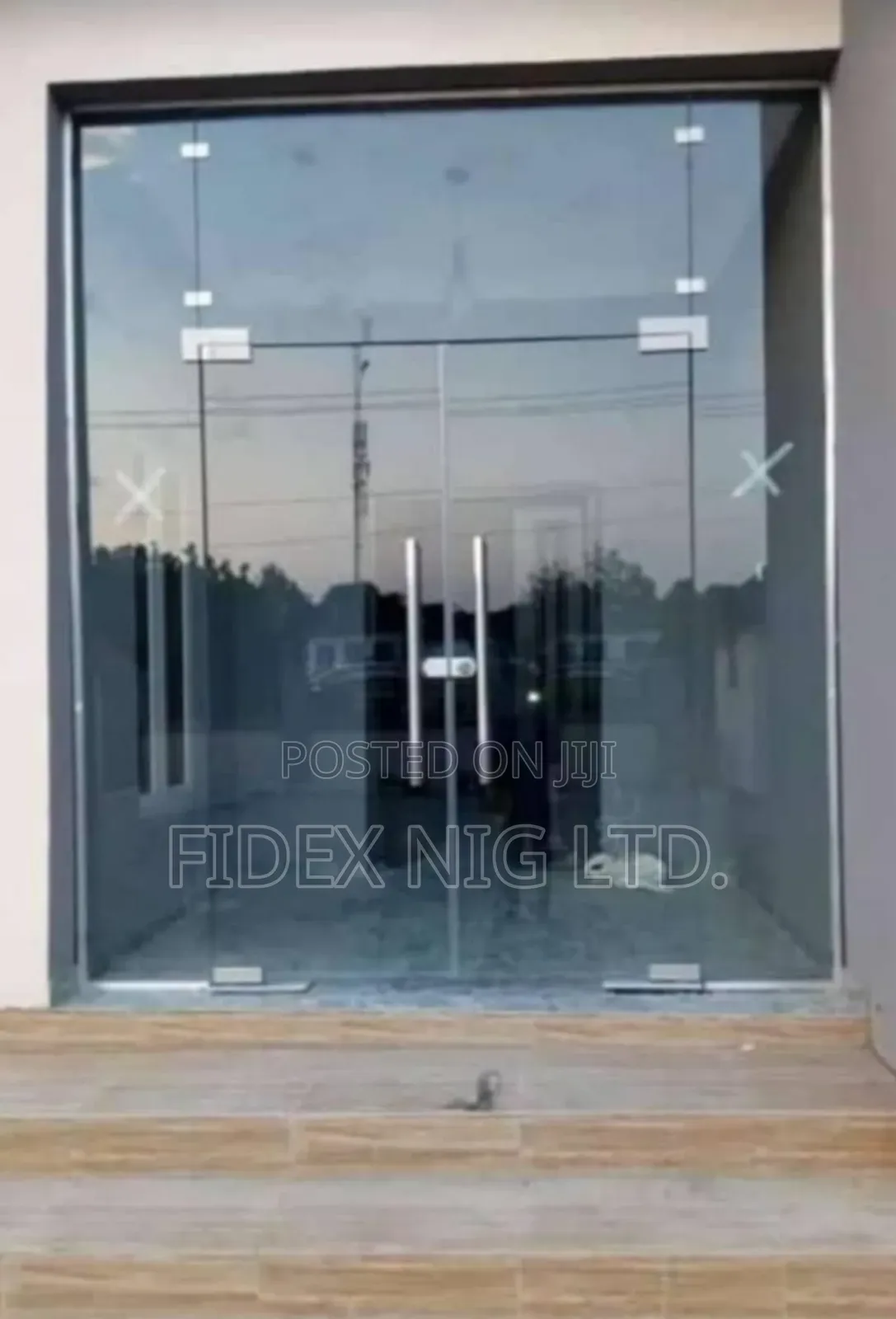 Tamper Glass Door