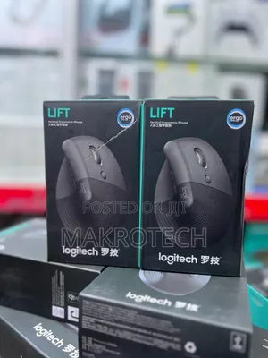 Logitech Lift Vertical Ergonomic Wireless Mouse (Graphite)