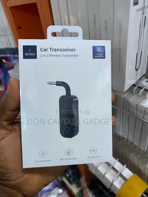 Wiwu Car Transceiver 2 in 1 Wireless Transmitter