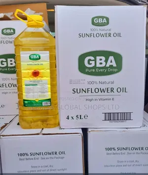 Uk 5litres Gba Sunflower Oil by 4
