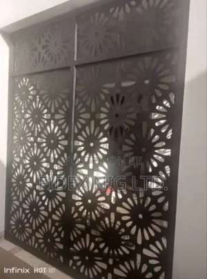 Laser Cut Entrance Door