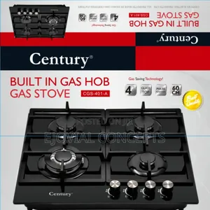 Century 4 Burner Built in Gas Cooker Hob CGS-401a 60cm