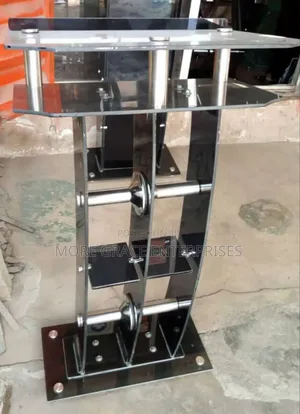 Modern Glass Pulpit for Church.