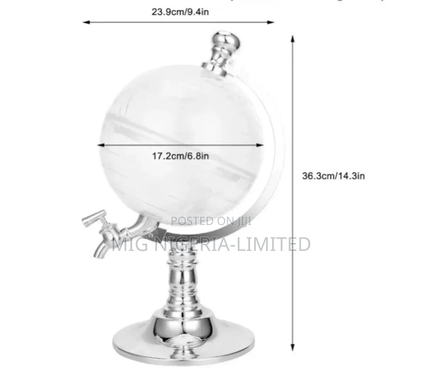 Globe Drink Wine Dispenser