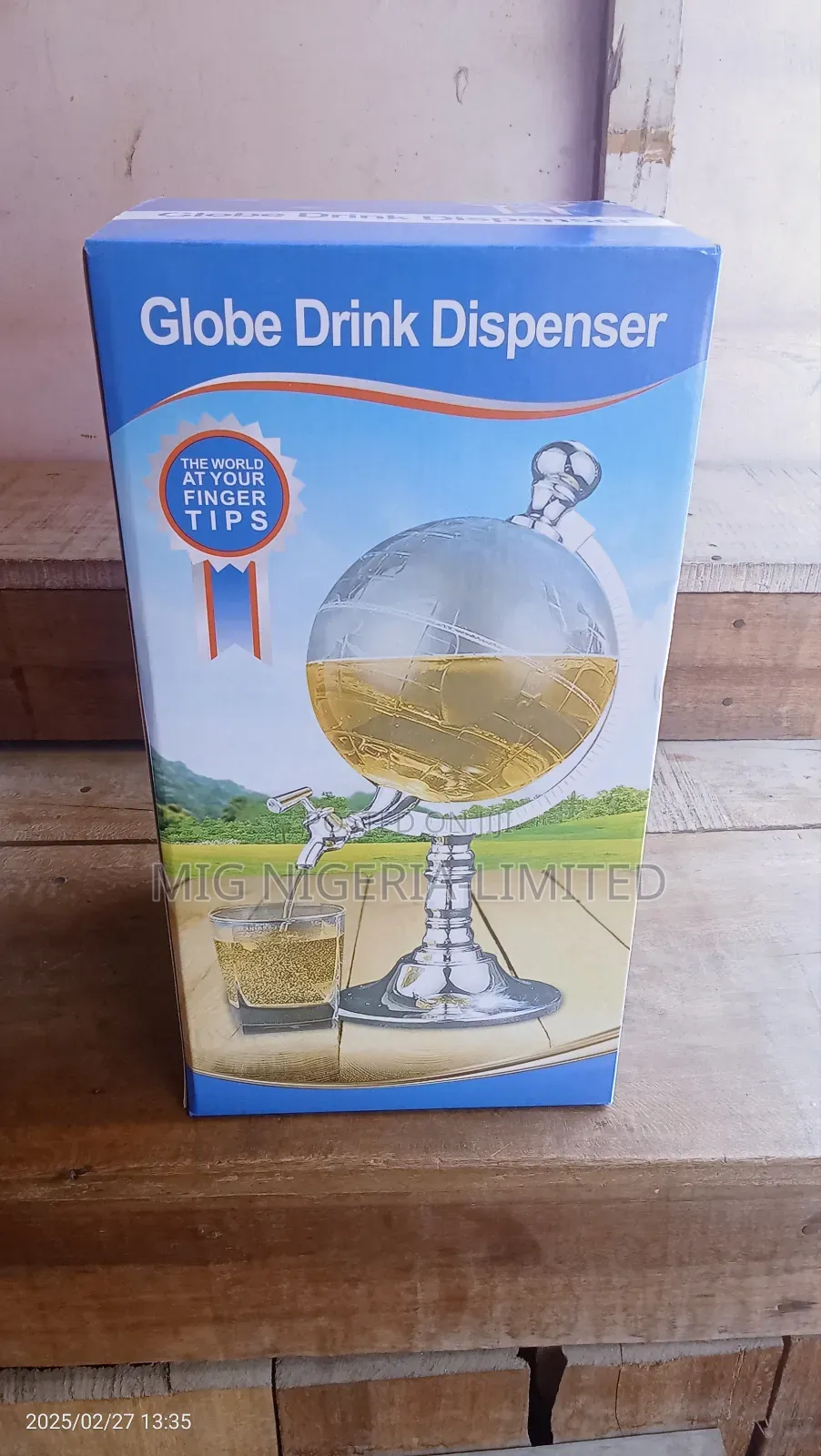 Globe Drink Wine Dispenser