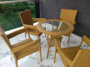 Morden Rattan Outdoor Table and Chairs
