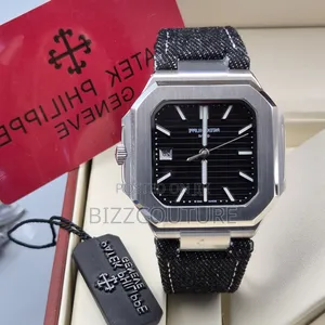 Original Patek Phillippe Faux Leather Strap Watch.