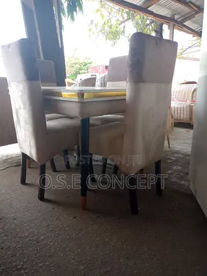 Brown Dinning Four Seater